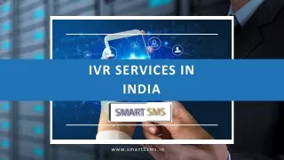 ivr services in india