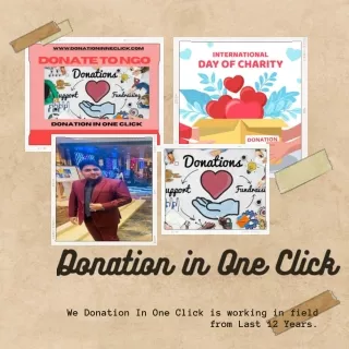 donation in one click