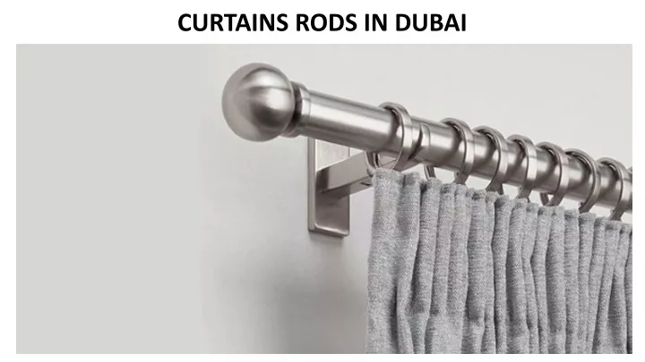 curtains rods in dubai