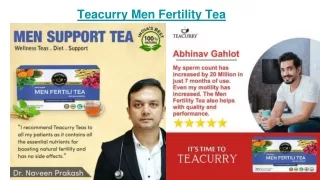men fertility tea ppt