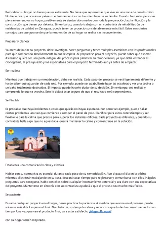 Trucos y consejos para subsistir una reforma integral de su hogar