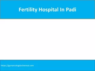 fertility hospital in padi