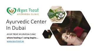 ayurvedic center in dubai