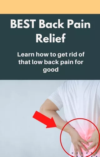 BEST Back Pain Relief