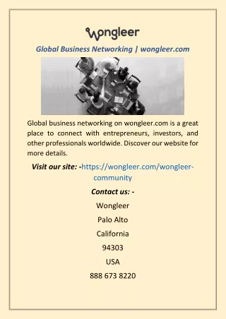 Global Business Networking