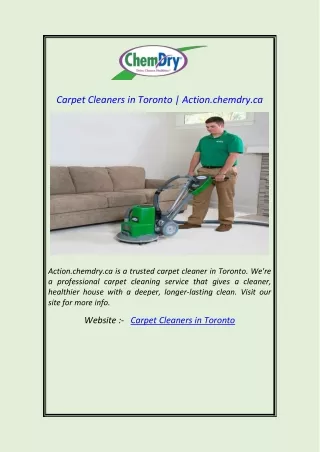 carpet cleaners in toronto action chemdry ca