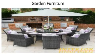 garden furniture