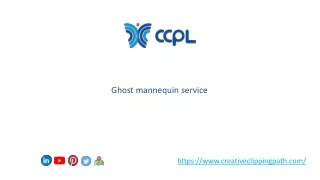 Ghost mannequin service - CCPL