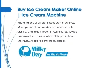 buy ice cream maker online ice cream machine