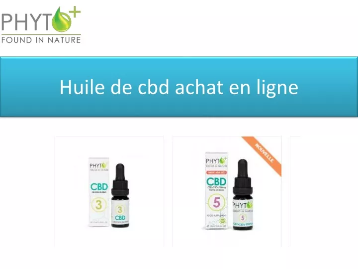 huile de cbd achat en ligne