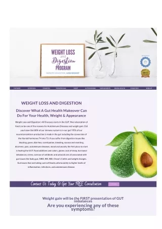 Weight Loss & Digestion - Mor's Nutrition & More
