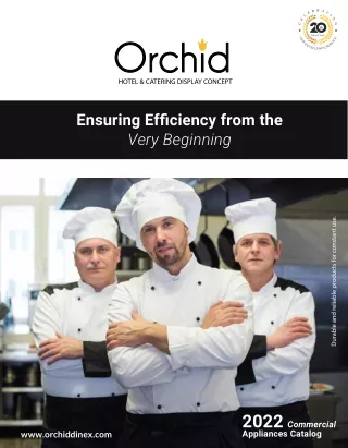 India's Best Commercial Appliances Providing Company | ORCHID