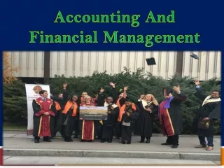Accounting And Finance Executive Certificate Diplomas