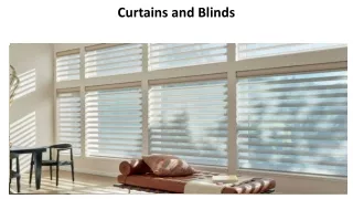 Curtains And Blinds