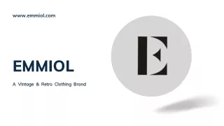 Emmiol - Vintage Clothing