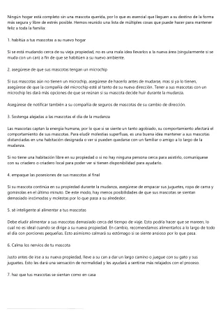 Tips para realizar tu mudanza de forma rapida y sencilla
