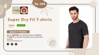 Super Dry Fit Half Sleeves T-shirts - Maitri Enterprise