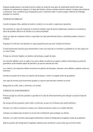 Consejos de Mudanzas Economicas Madrid para hacer una mudanza organizada