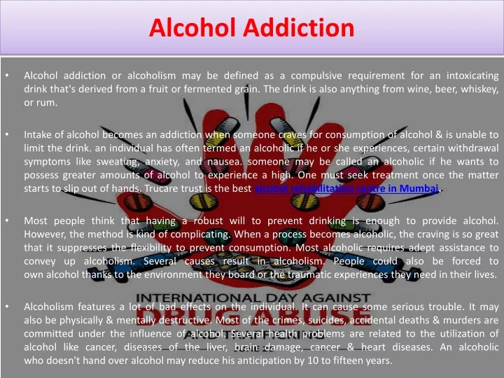 alcohol addiction