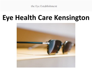 Eye Health Care Kensington