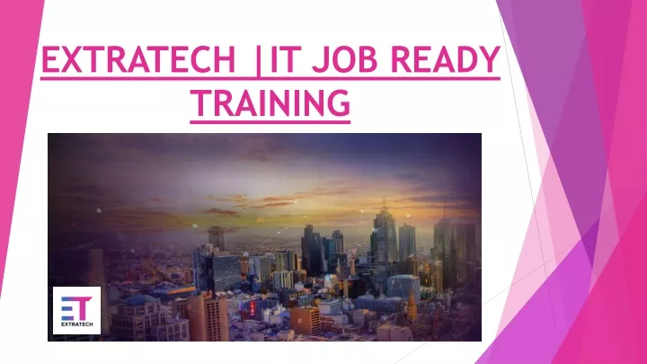 extratech it job ready training