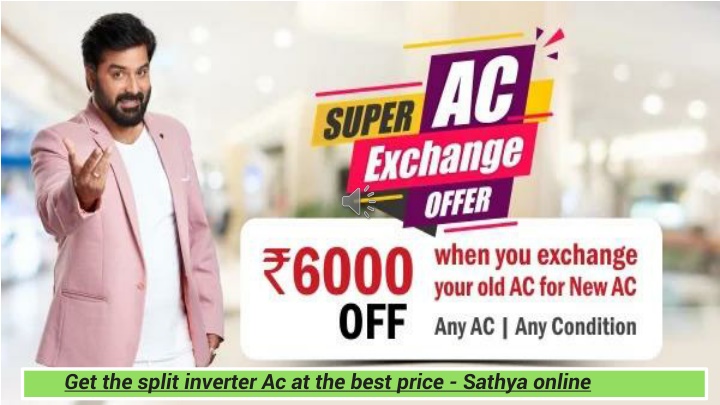 get the split inverter ac at the best price