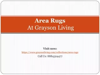 Area Rugs At Grayson Living