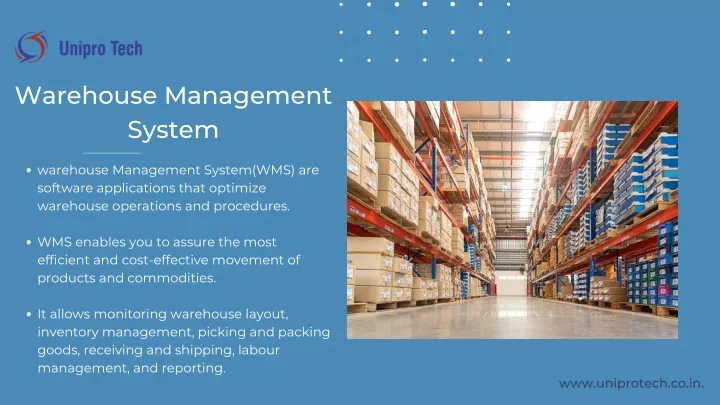 warehouse management system