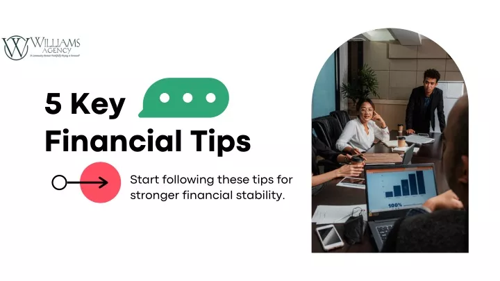 5 key financial tips