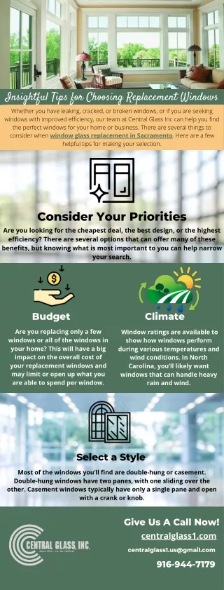 insightful tips for choosing replacement windows