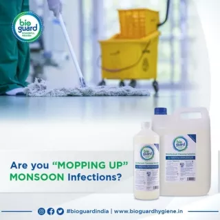 Bioguard Diluted Disinfectant Solution for Mopping