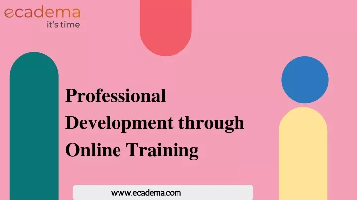 professional development through online training