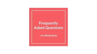 Frequently Asked Questions