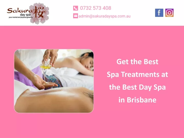 get the best spa treatments at the best