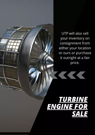Top Sselling Turbine Engine For Sale