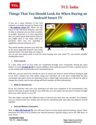 tcl india