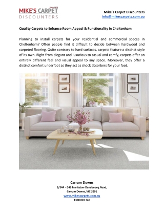 mike s carpet discounters info@mikescarpets com au