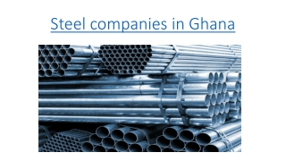Steel companies in Ghana