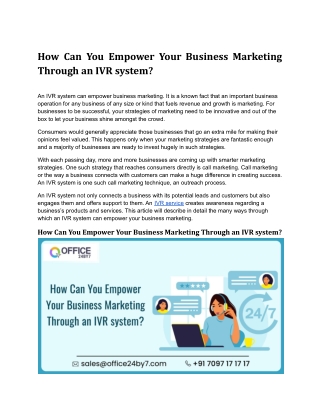 how can you empower your business marketing