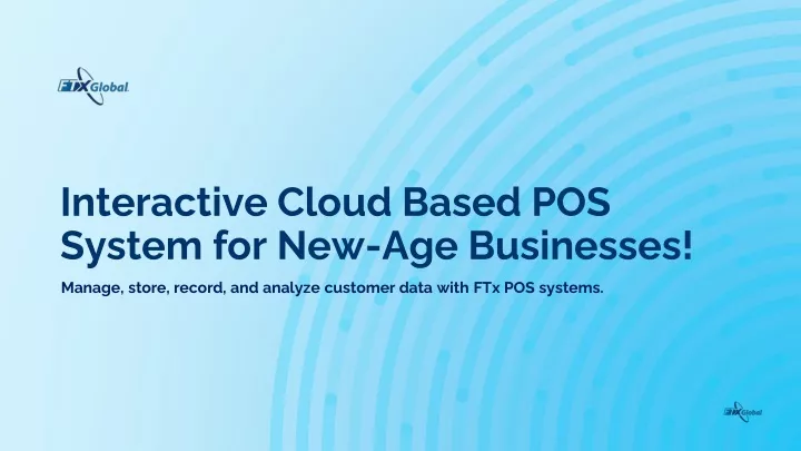 interactive cloud based pos system