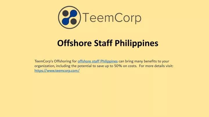 offshore staff philippines