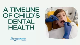 A Timeline of Child’s Dental Health