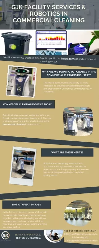 GJK Facility Services & Robotics in Commercial Cleaning
