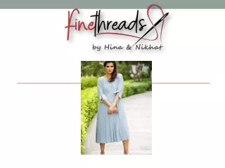 Buy the Best Indian Design Dress Online