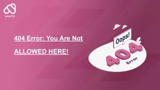 404 error you are not