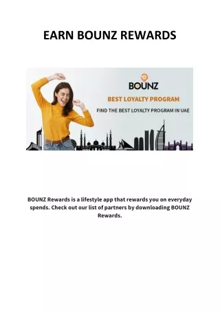 earn bounz rewards