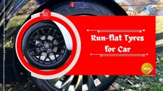 Make your car run even after a puncture with Run-flat Tyres for Car