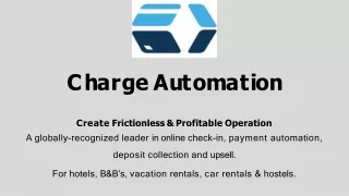 PSD2 Hotels - Charge Automation