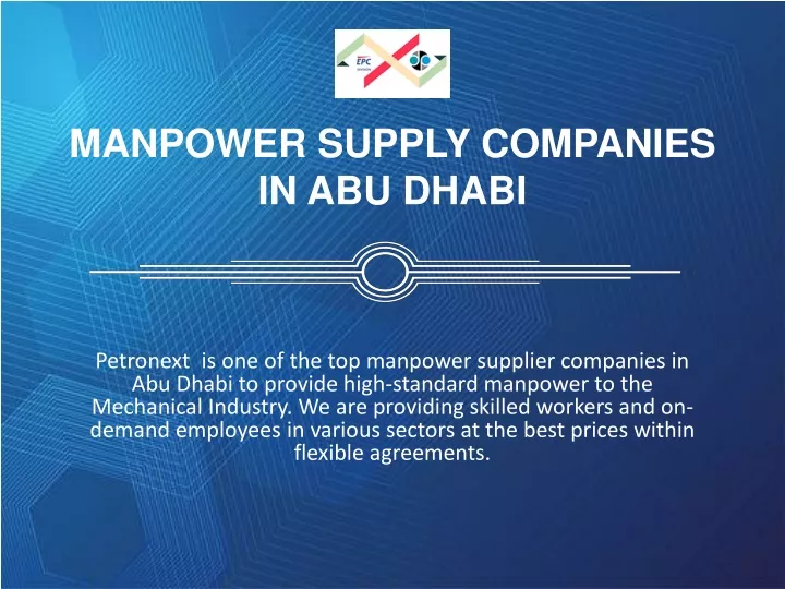 manpower supply companies in abu dhabi