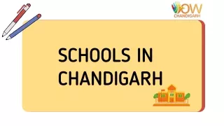 Schools In Chandigarh - WOW Chandigarh